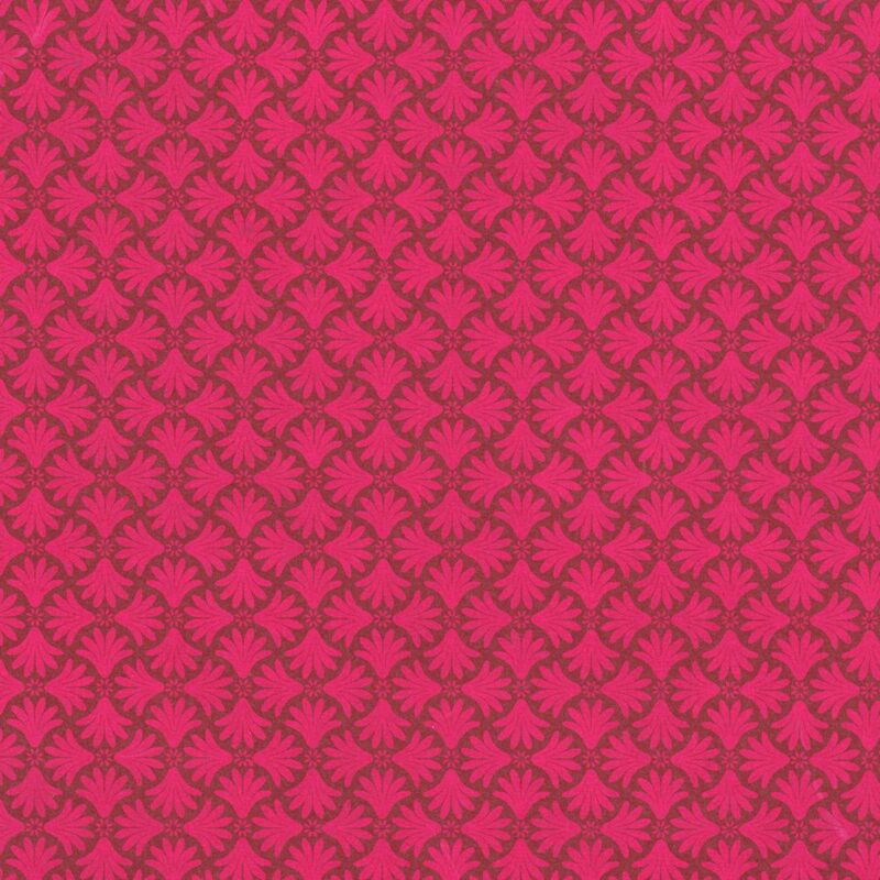 Feuille de papier de coton de la marque papertree avec le motif isis de la couleur grenat