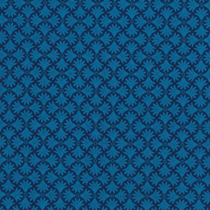 Feuille de papier de coton de la marque Papertree avec le motif Isis couleur Navy
