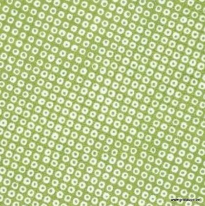 papier japonais washi petits points verts
