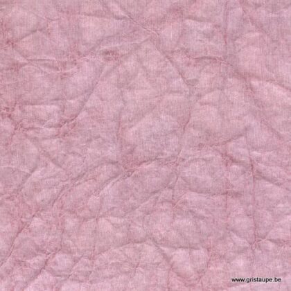 papier lokta tramé translucide fabriqué par lamali au népal couleur rose