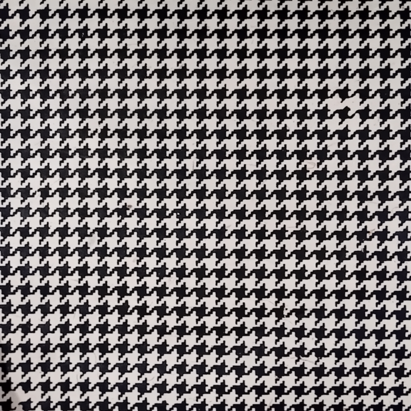 feuille de papier lokta lamali motif pied de poule noir