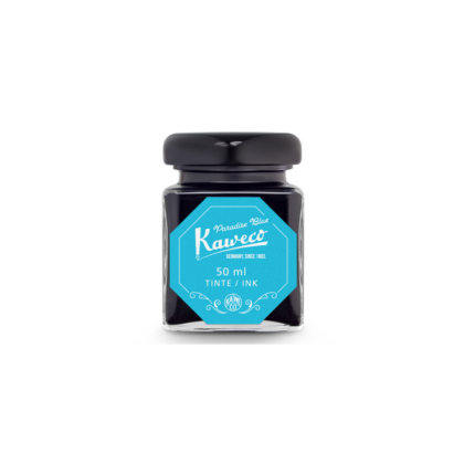bouteille d'encre kaweco couleur paradise blue/turquoise