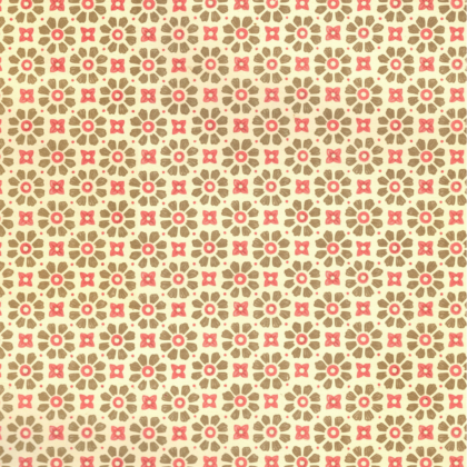 feuille de papier italien carta varese avec un motif de fleurs vert olive et roses