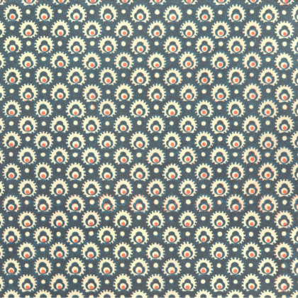 papier italien carta varese avec un motif d'engrenage bleu et orange